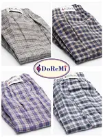 DoReMi Büyük Beden Rahat Kalıp Pamuklu Erkek Poplin Boxer MIXED COLOR görsel 4