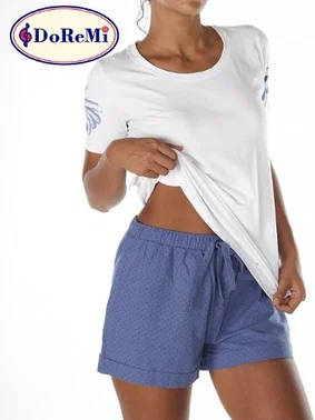 DOREMI Doremi Deap Blue Şortlu Takım - Alternatif Görünüm
