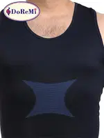 DoReMi Dikişsiz Erkek Antrenman Atleti Lacivert görsel 4