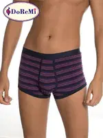 DoReMi Eddy Cotton Erkek Boxer Magenta detay görünüm