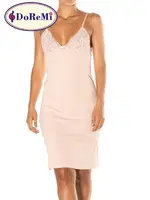 DoReMi Elatior Pamuk Gecelik Somon detay görünüm