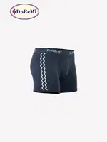 DoReMi Lacivert Çizgili Erkek Boxer Lacivert farklı açı