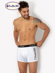 DOREMI Conquar DoReMi Erkek Boxer Beyaz