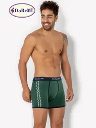 DOREMI DoReMi Çizgili Yeşil Erkek Boxer