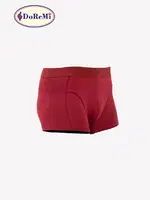 Bordo DoReMi Erkek Boxer 002-000707 Bordo farklı açı