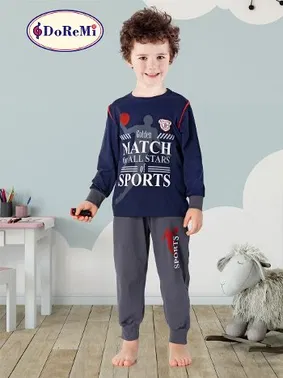 DOREMI DoReMi Erkek Çocuk Pijama Takımı Sports