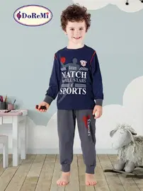 DOREMI DoReMi Erkek Çocuk Pijama Takımı Sports
