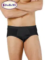 DoReMi Erkek Penye Slip Külot Siyah görsel 6