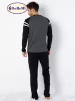 DoReMi Erkek Pijama Takımı Antrasit Melanj görsel 6