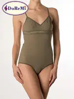 DoReMi Haki Yeşil Fantezi Body Haki detay görünüm