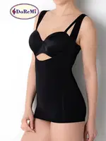 DoReMi Göğüs Atlı Toparlayıcı Dikişsiz Atlet Siyah görsel 8