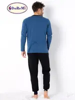 DoReMi Homewear Erkek Pijama Takımı Mavi görsel 4