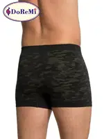 DoReMi Kamuflaj Erkek Boxer Haki Haki-Siyah görsel 4