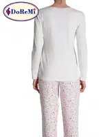 DoReMi Magic Dream Bayan Pijama Takımı Ekru görsel 4