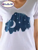 Doremi Night Dreaming Pijama Takımı Toz Pembe farklı açı