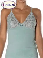 DoReMi Orientalis Pamuk Gecelik Yeşil görsel 5