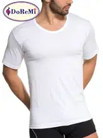 DoReMi Penye Erkek Kısa Kollu Fanila Beyaz detay görünüm