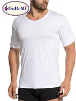 DoReMi Penye Erkek Kısa Kollu Fanila Beyaz farklı açı