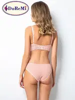 DoReMi Kadın Push Up Sütyen Takım 002-000471 Somon görsel 5