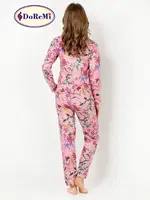 DoReMi Rosy Uzun Kollu Bayan Pijama Takımı Desenli görsel 5