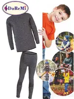 DoReMi Seamless Çocuk Pijama Takımı Gri