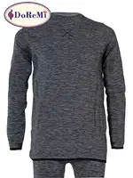 DoReMi Seamless Çocuk Pijama Takımı Gri detay görünüm