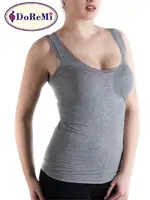 DoReMi Seamless Dantelli Bayan Atlet Gri Melanj farklı açı