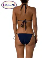 DoReMi Sharon Bikini Floral Lacivert görsel 4