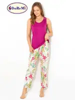 Doremi Spring Time Pijama Takımı Magenta farklı açı