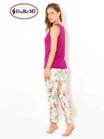 Doremi Spring Time Pijama Takımı Magenta görsel 4