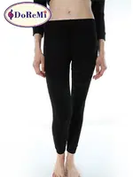 Doremi Termal Bayan Alt İçlik Siyah detay görünüm