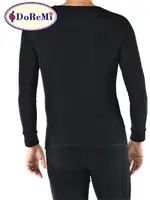 Doremi Termal Erkek Üst İçlik Siyah görsel 4