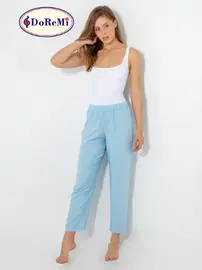 DOREMI Beli Lastikli Viskon Bayan Pijama Altı