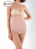 DoReMi Yüksek Bel Çıtçıtlı Hamile Slip Pembe görsel 8
