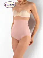DoReMi Yüksek Bel Çıtçıtlı Hamile Slip Pembe görsel 13