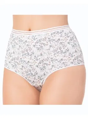 Öztaş Düz Renkli Yüksek Bel Külot (4lü Paket) 21002-H Öztaş