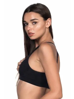 Emay Emay Dekolte Toparlayıcı Pedli Dikişsiz Sütyen 4025 - Alternatif Görünüm