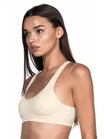 Emay Dekolte Toparlayıcı Pedli Dikişsiz Sütyen 4025 Siyah görsel 7