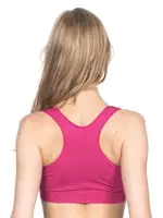 Emay Dikişsiz Sporcu Büstiyer 4001 Fuşya detay görünüm
