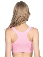 Emay Dikişsiz Sporcu Büstiyer 4001 Pembe görsel 14