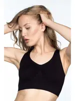 Emay Dikişsiz Sporcu Büstiyer 4001 Siyah görsel 23