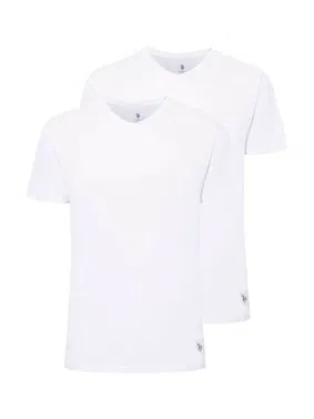 Us. POLO Assn. Erkek Yuvarlak Yaka Kısa Kol Atlet 2 Li US. POLO ASSN. 80197 - Alternatif Görünüm