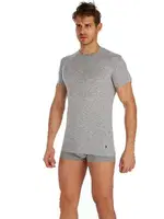 Erkek Yuvarlak Yaka Kısa Kol Atlet 2 Li US. POLO ASSN. 80197 Gri görsel 8