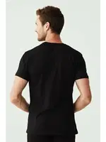 Erkek Yuvarlak Yaka Kısa Kol Atlet 2 Li US. POLO ASSN. 80197 Siyah görsel 11