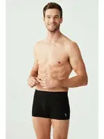 Erkek 3 Lü Boxer US. POLO ASSN. 80173 Siyah görsel 4