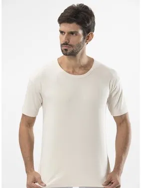 Türen Erkek İnterlok O yaka Fanila Türen 106/KREM - Alternatif Görünüm