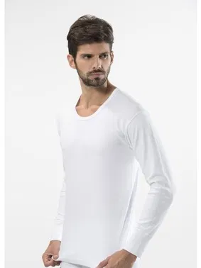 Türen Erkek İnterlok Uzun Kollu Fanila Türen 116/BEYAZ - Alternatif Görünüm