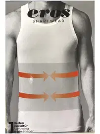 Eros Eros Erkek Korse Atlet Beyaz 060