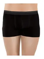 Erkek Likralı Büyük Beden Boxer 1718-A Öztaş Siyah