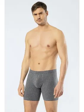 Cacharel Erkek Likralı Uzun Boxer Bel Bantlı Cacharel 1336/ANTRASİT